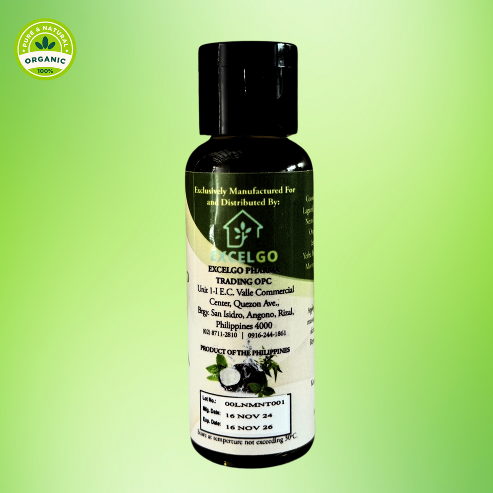 NoCough Herbal Blended Oil with Lagundi, Oregano and Yerba Buena (50ml bottle) + FREE SHIPPING!