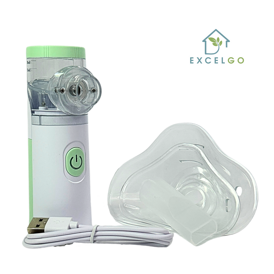 Compact Pocket Mesh Nebulizer + FREE NOCOUGH PATCHES and FREE SHIPPING!